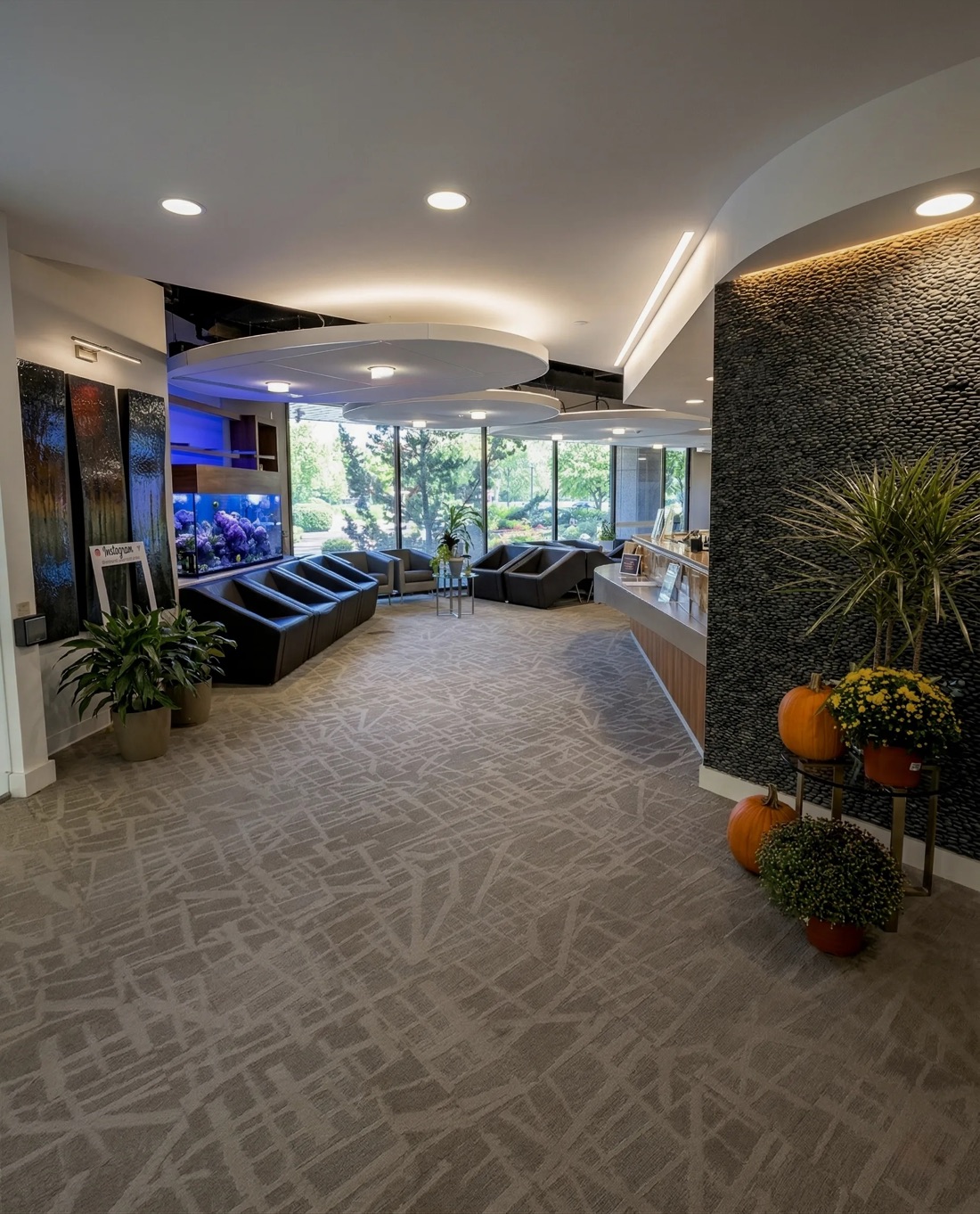 Montgomery Medical Clinic office interior and reception area in Gaithersburg